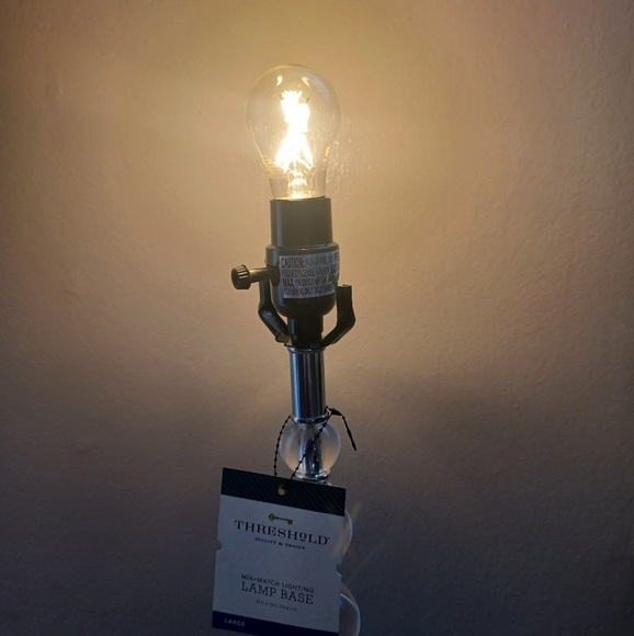 LAST DAY!!Threshold Acrylic Lamp Base - Picture 9 of 9